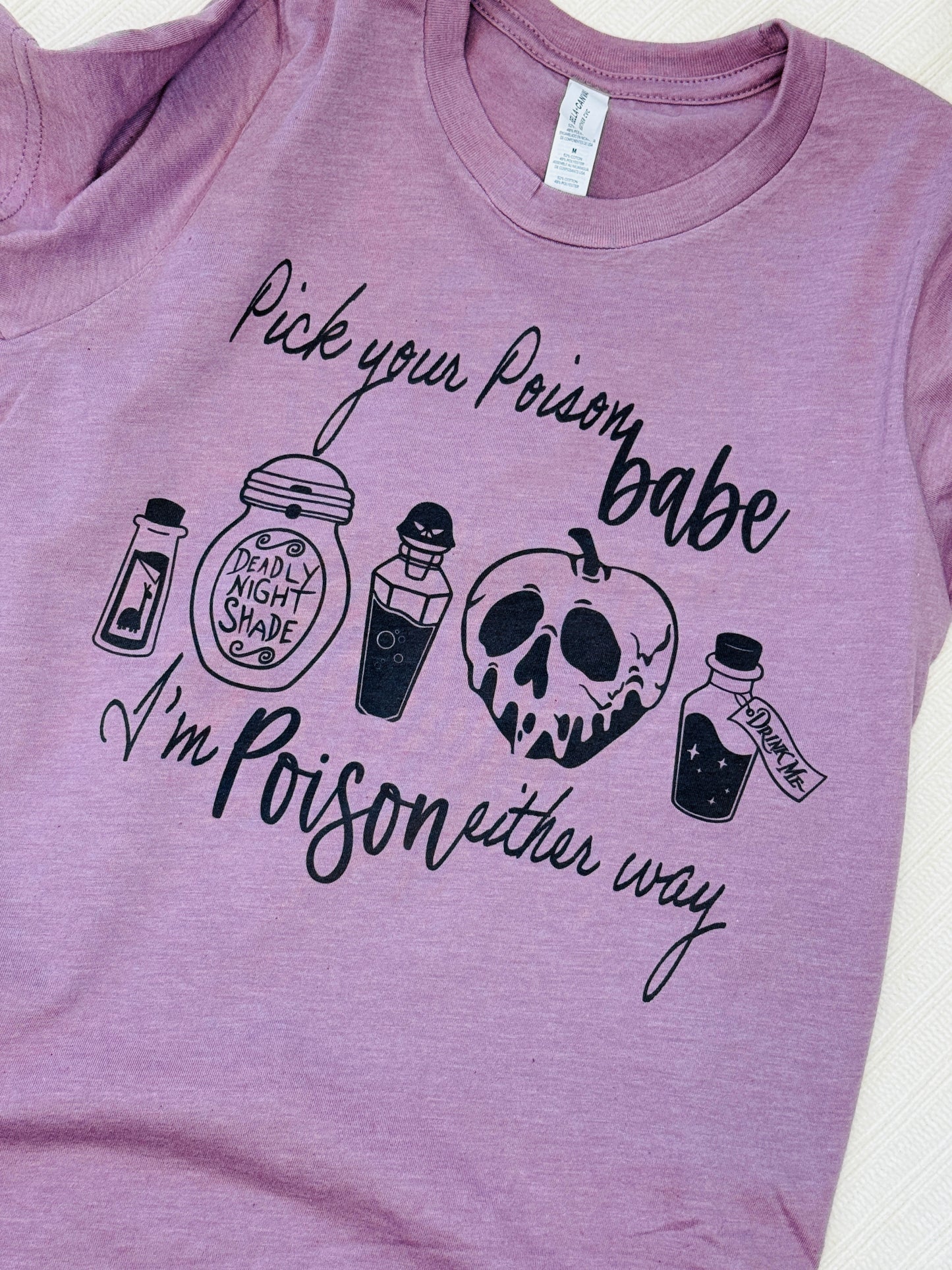 Pick Your Disney Poison Kids Theme Park T-Shirt