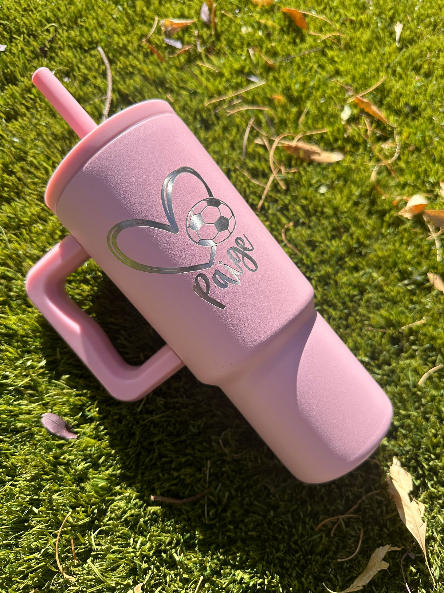 Personalized Kids Soccer Tumbler