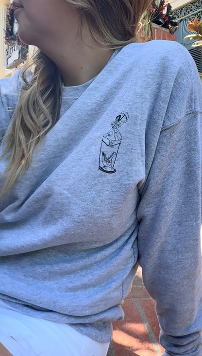 Foolish Mortals Oversized Sweatshirt – Haunted Mansion-Inspired