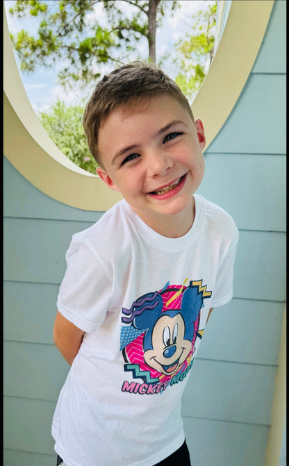 Kid's 90's Retro Mickey Mouse T-Shirt - Because Mickey Never Goes Out Of Style!