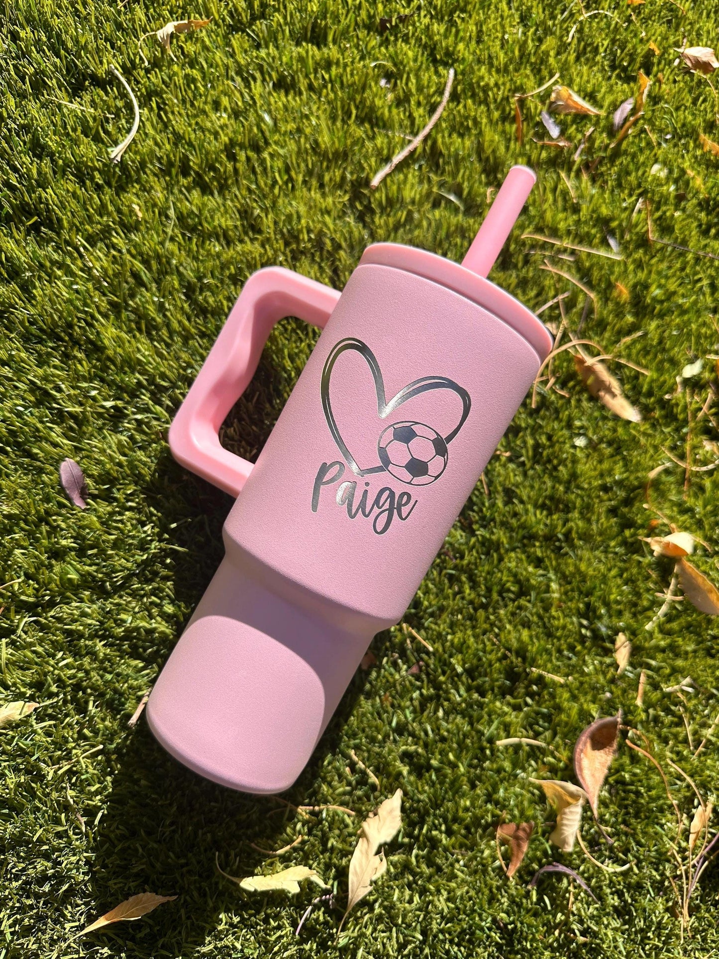Personalized Kids Soccer Tumbler