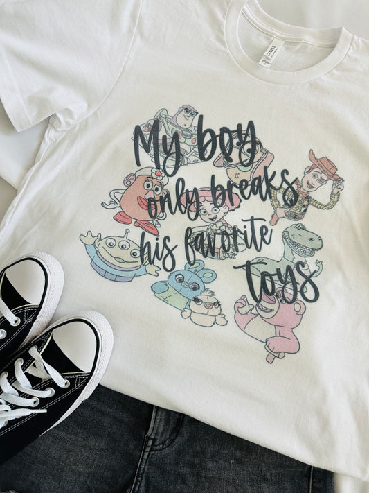 Toy Story-Inspired Graphic Tee – Favorite Toys Design