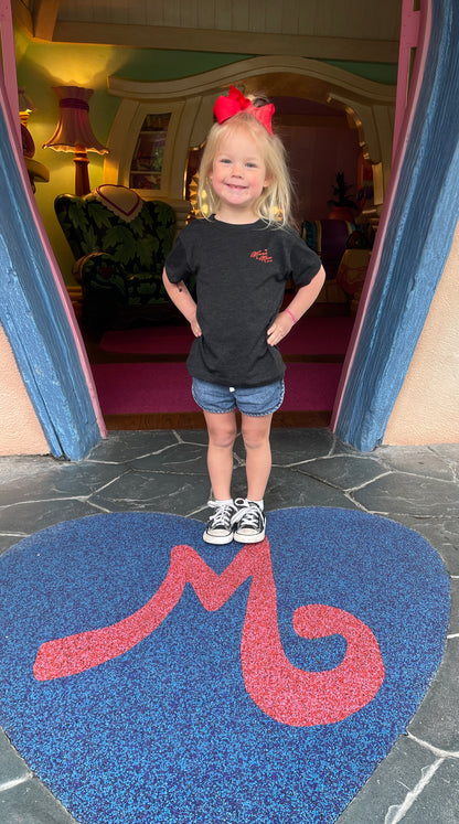 Simplistic Minnie Mouse or Mickey Mouse Signed T-Shirt