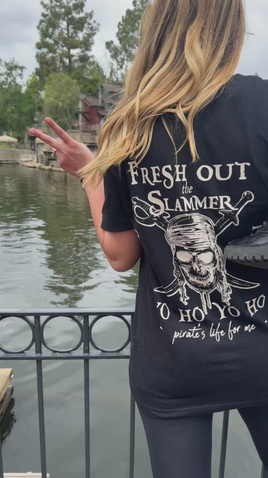 Fresh from the Slammer - Pirates of the Caribbean Inspired T-Shirt